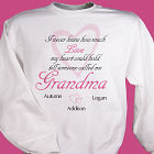 How Much Love Personalized Sweatshirt